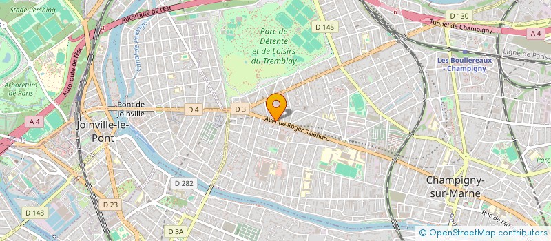 localisation de l'entreprise DEEPSIGHT TELECOMS à CHAMPIGNY-SUR-MARNE