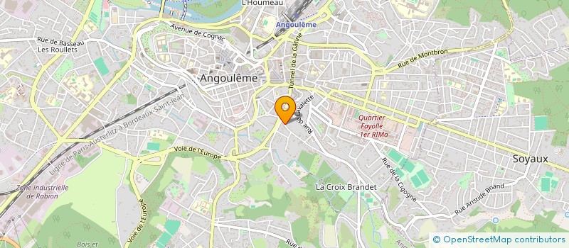 localisation de l'entreprise DEESILLUSION  ANGOULEME