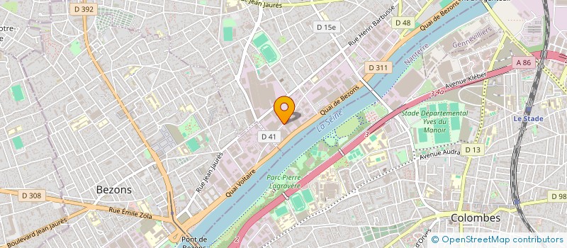localisation de l'entreprise DEESSE à ARGENTEUIL