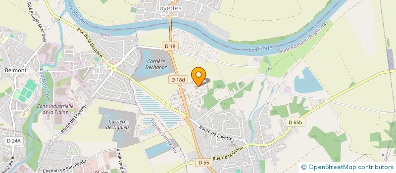 localisation de l'entreprise DEESSE à SAINT-ROMAIN-DE-JALIONAS