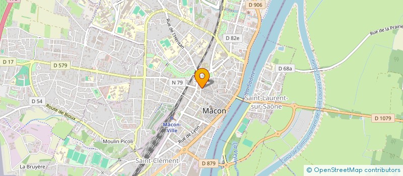 localisation de l'entreprise DEESSE COIFFURE à MACON