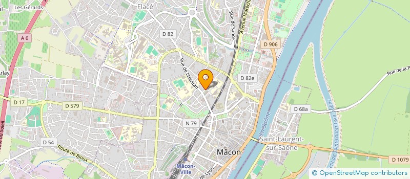 localisation de l'entreprise DEESSE HOLDING à MACON