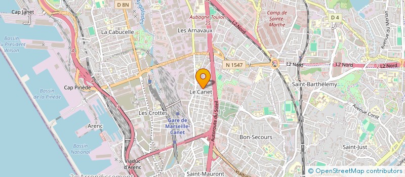 localisation de l'entreprise DEESSE INNOVATION à MARSEILLE