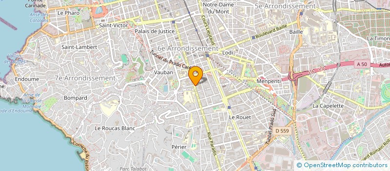 localisation de l'entreprise DEESSE SCHOOL à MARSEILLE