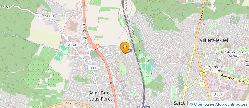 localisation de l'entreprise DEESSES à SAINT-BRICE-SOUS-FORET