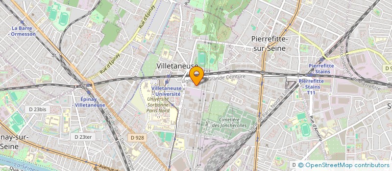 localisation de l'entreprise DEEVEE à VILLETANEUSE