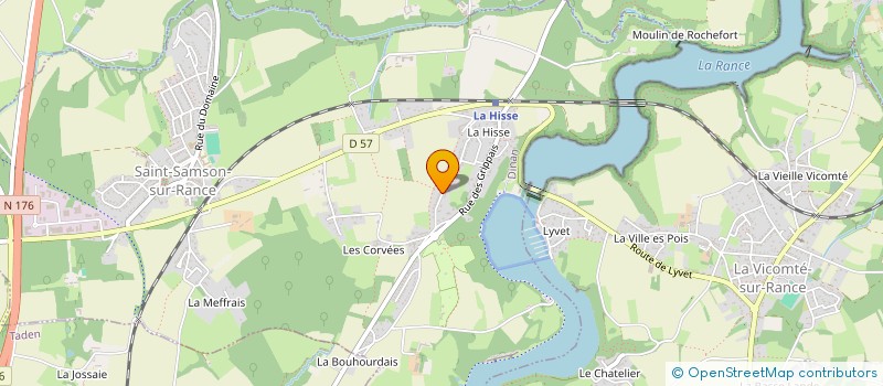 localisation de l'entreprise DEEWEE à SAINT-SAMSON-SUR-RANCE