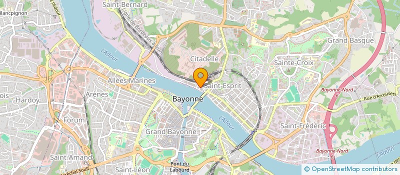 localisation de l'entreprise DEEY à BAYONNE