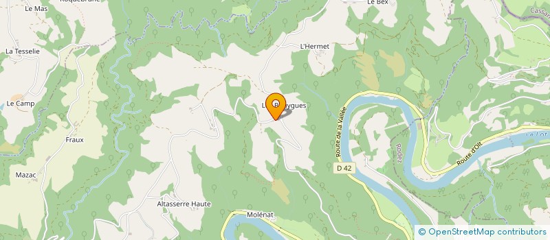 localisation de l'entreprise DEF 12  SAINT-PARTHEM