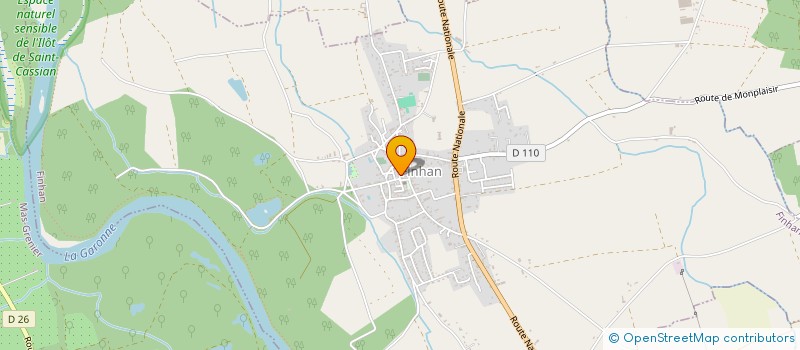 localisation de l'entreprise DEF  FINHAN