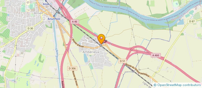 localisation de l'entreprise DEF'HYGIE à AMBERIEUX