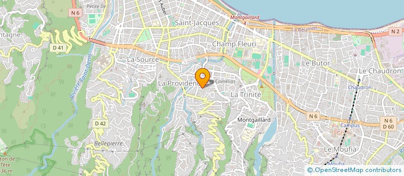 localisation de l'entreprise DEF PROPRIETAIRES & LOCATAIRES CAMELIAS à SAINT-DENIS