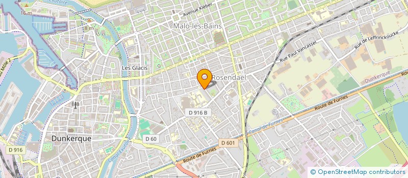 localisation de l'entreprise DEF RECORD CIRCUS à DUNKERQUE