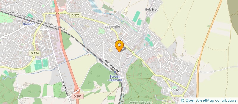 localisation de l'entreprise DEF TAXI  EZANVILLE