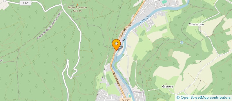 localisation de l'entreprise DEF-TEC  BOURGUIGNON