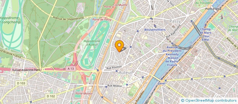 localisation de l'entreprise DEF6  PARIS