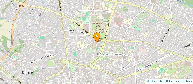 localisation de l'entreprise DEFAUT à PAU