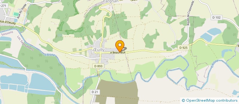 localisation de l'entreprise DEFEN INTERET PROPRIE TOUCHE NATURA 2000  UILLY