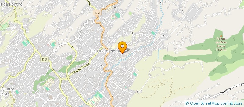 localisation de l'entreprise DEFEND NOUT'TERRAIN - COMITE DE DEFENSE DES VICTIMES DU PLAN DE PREVENTION DES RISQUES DU TAMPON  LE TAMPON