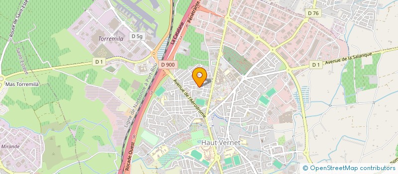 localisation de l'entreprise DEFENDIA  PERPIGNAN