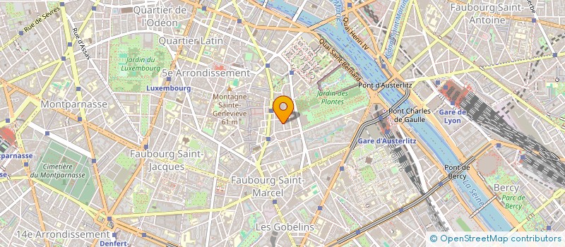 localisation de l'entreprise DEFENDRE LES ANIMAUX (DEFENDRE LES ANIMAUX ET PROTEGER LA NATURE)  PARIS