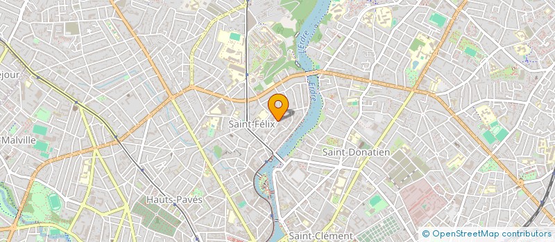 localisation de l'entreprise DEFENS PROTECT QUALITE VIE ENVIRON. à NANTES