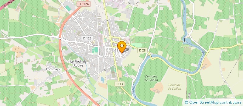 localisation de l'entreprise DEFENSE-CULTURE-ART  BESSAN