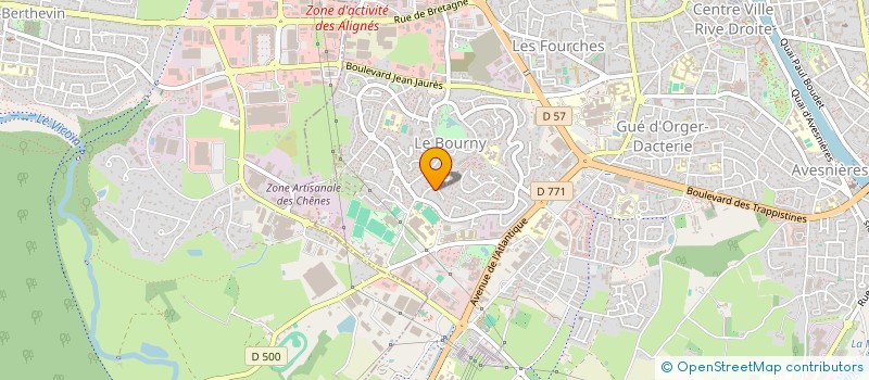 localisation de l'entreprise DEFENSE DEMOCRATIE COMMUNALE LAICITE à LAVAL