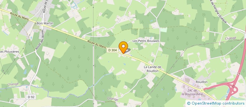 localisation de l'entreprise DEFENSE DES COMMERCANTS AMBULANTS DES GENS DU VOYAGE à CHANGE