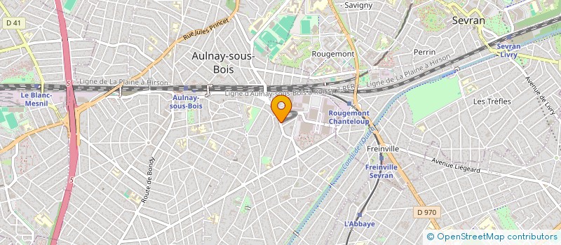 localisation de l'entreprise DEFENSE DES VICTIMES ACCIDENTS à AULNAY-SOUS-BOIS
