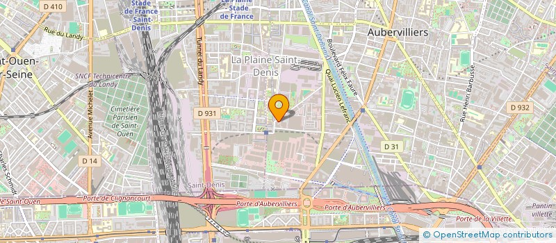 localisation de l'entreprise DEFENSE ET ASSISTANCE POUR LA LIBRE ENTREPRISE  AUBERVILLIERS