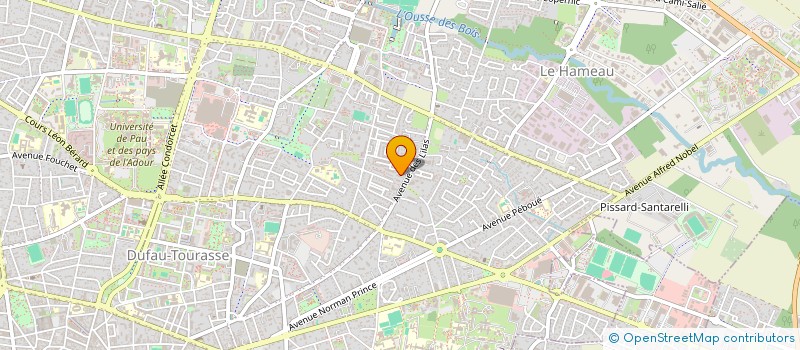 localisation de l'entreprise DEFENSE ET SOUTIEN HANDICAPES L'ADAPEI à PAU