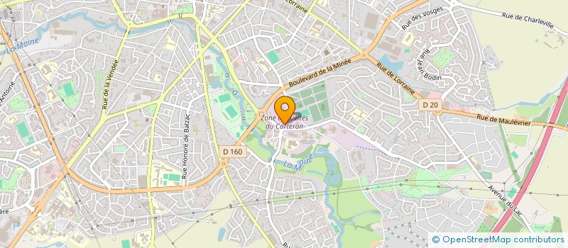 localisation de l'entreprise DEFENSE INTERET FABRIC ARTICLE CHAUSSANT à CHOLET