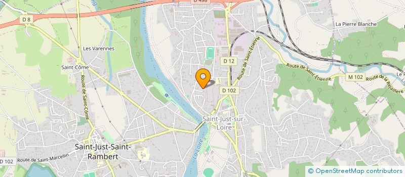 localisation de l'entreprise DEFENSE SECURIT CONCEPT CONCEPTION COORD à SAINT-JUST-SAINT-RAMBERT