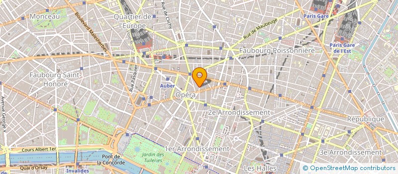localisation de l'entreprise DEFENSE SECURITE PROTECTION à PARIS