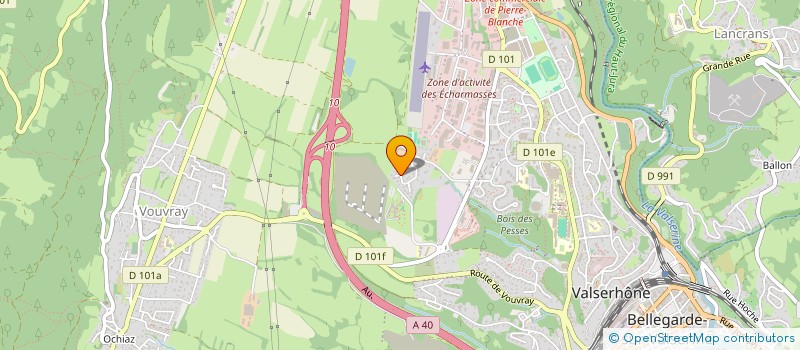 localisation de l'entreprise DEFENSE TACTIQUE KRAV MAGA à VALSERHONE