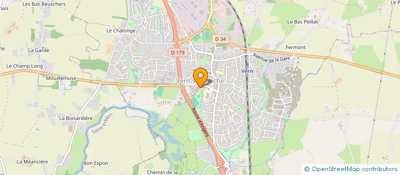 localisation de l'entreprise DEFENSES TACTIQUES BRETAGNE - US VERN  VERN-SUR-SEICHE