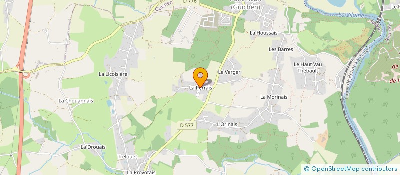 localisation de l'entreprise DEFENSES TACTIQUES RENNES  BOURG-DES-COMPTES