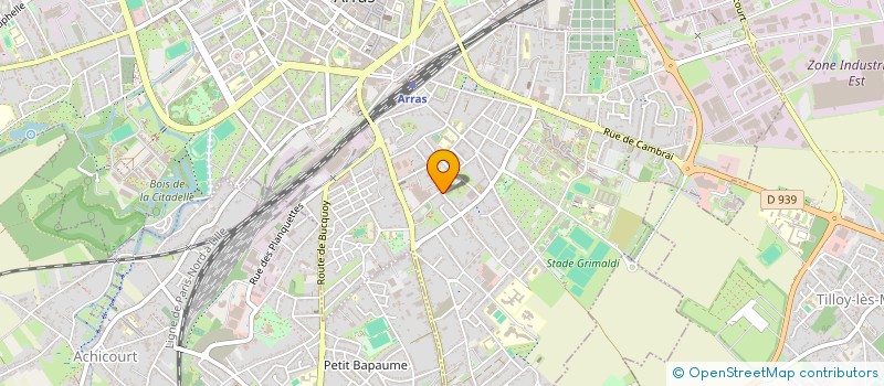 localisation de l'entreprise DEFER SARL à ARRAS