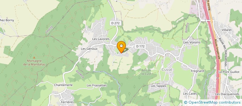 localisation de l'entreprise DEFERRAN  CUVAT