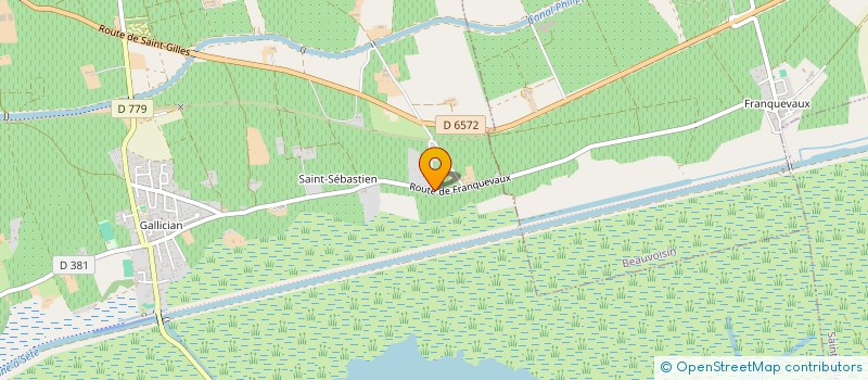 localisation de l'entreprise DEFFERRE  VAUVERT