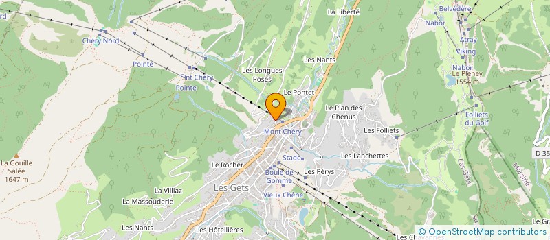 localisation de l'entreprise DEFFERT-BAUD à MORZINE