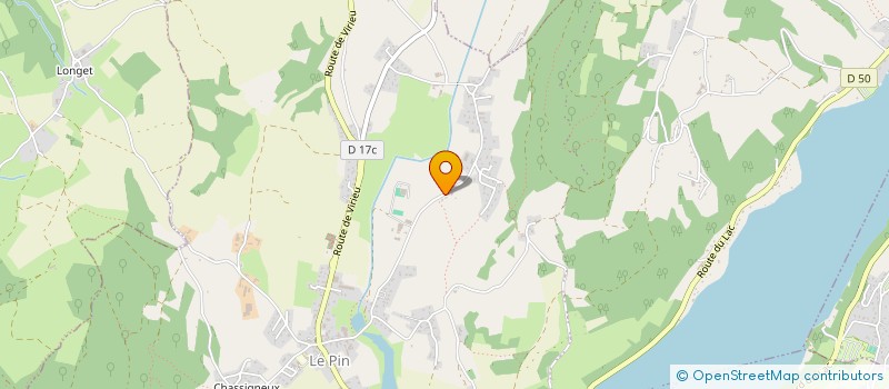 localisation de l'entreprise DEFFT. SPORT  VILLAGES DU LAC DE PALADRU