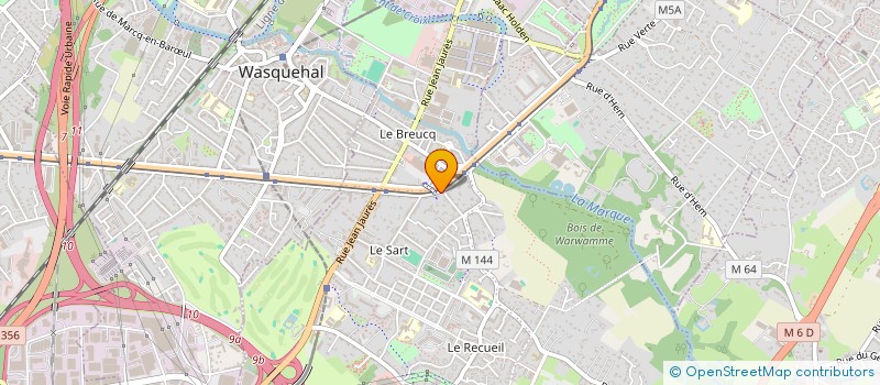 localisation de l'entreprise DEFI à VILLENEUVE-D'ASCQ