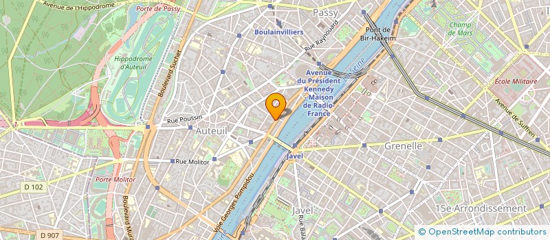 localisation de l'entreprise DEFI  PARIS