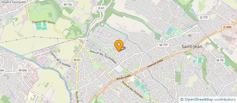 localisation de l'entreprise DEFI à L'UNION
