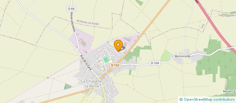 localisation de l'entreprise DEFI  LA CHAPELLE-LA-REINE