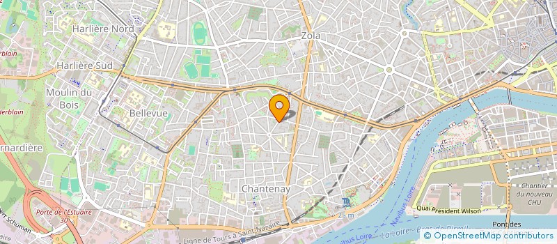 localisation de l'entreprise DEFI ACTION REVE ENSEMBLE à NANTES
