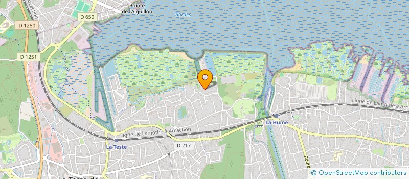 localisation de l'entreprise DEFI AQUITAINE AUTOUR DU MONDE à LA TESTE-DE-BUCH