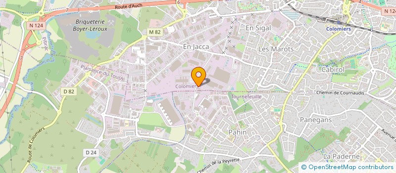 localisation de l'entreprise DEFI AUDIO à COLOMIERS